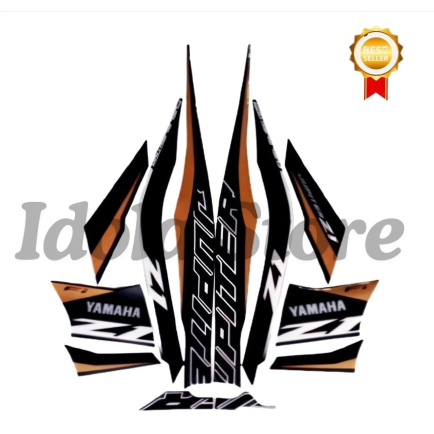 Stiker Striping Motor Yamaha Jupiter Z1 2021 Gold Lis Les Body Jupiter Z1 2021 Terbaik
