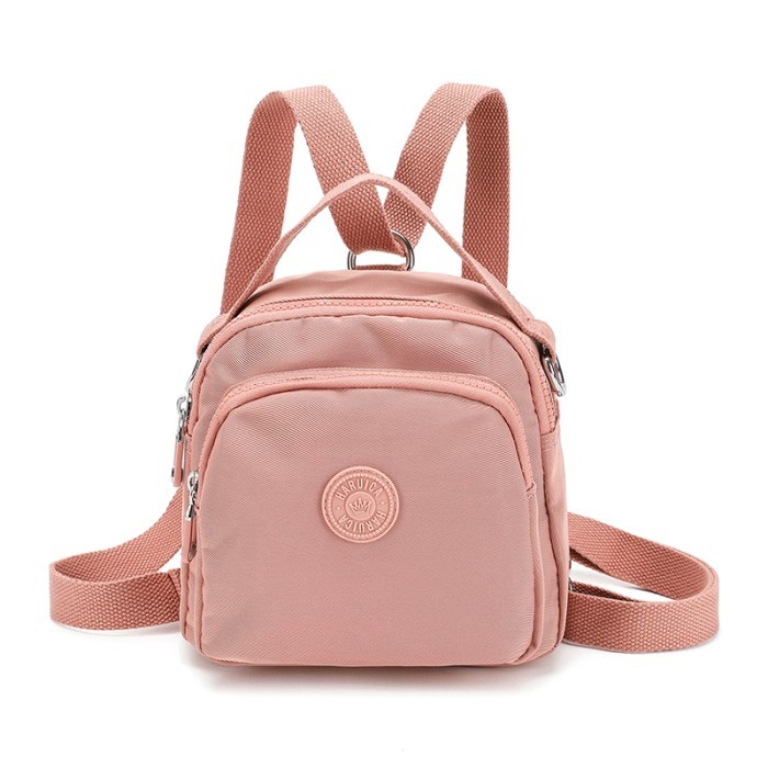 RANSEL HARUICA BAG 80147 sling bag ransel - Dusty Pink