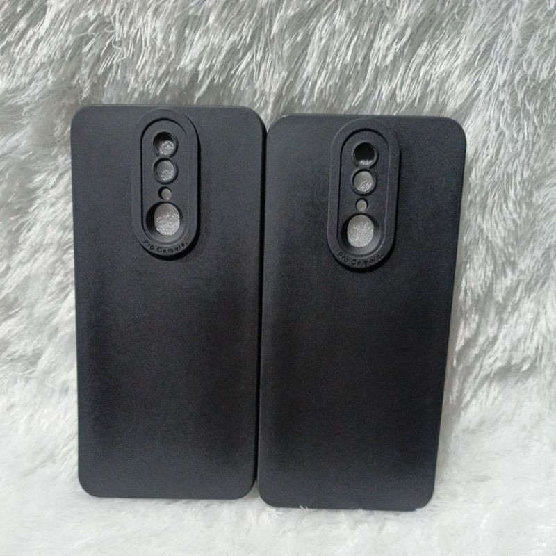 Soft Case Pro Camera Black Hitam Oppo F11/F11 Pro Liquid Silicone Kesing Hitam Dove Silikon Casing