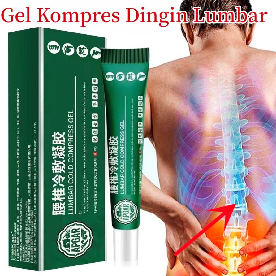 Lumbar Spine Cooling Gel Lumbar Cold Compress Gel Ori Salep Lumbar Original Lumbar Traction Cream