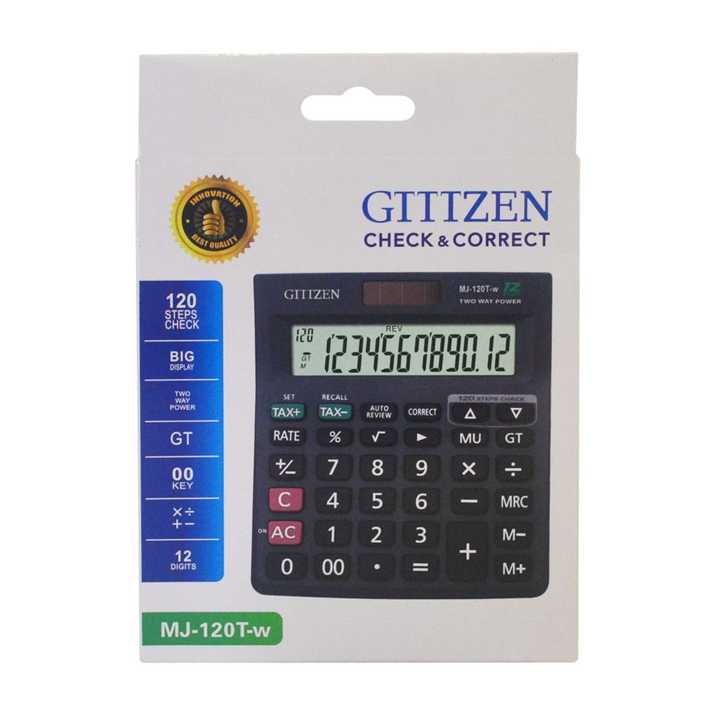 Kalkulator Citizeiv MJ-120T Superior calculator citizeiv MJ 120 T
