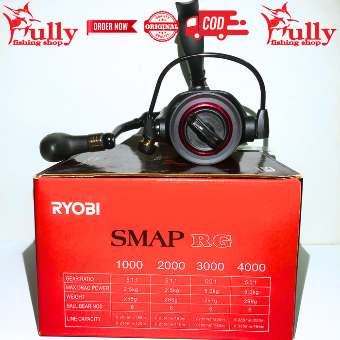 Reel Pancing - Ryobi Smap RG - 3000