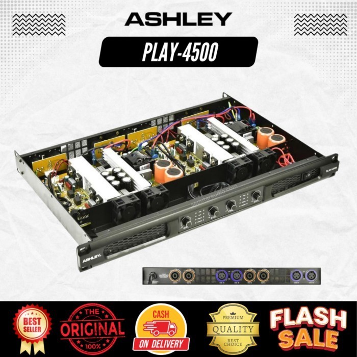 Power Amplifier Ashley Play 4500 Class D Original Produk