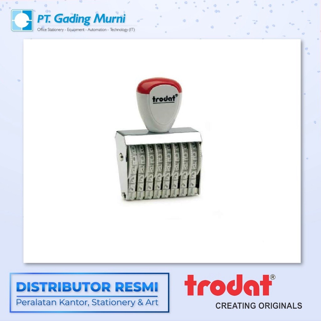 

Trodat Stempel 1548 4mm 8 digit