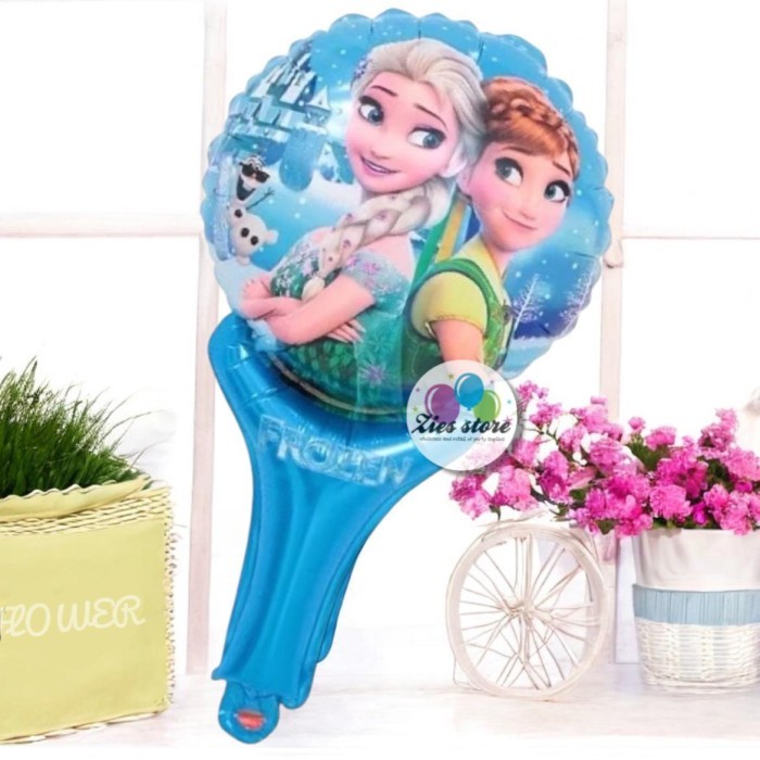 Balon Foil Pentungan Frozen / Balon Tongkat  Karakter Frozen