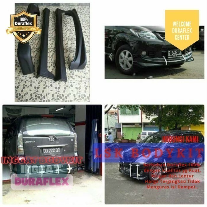 Aksesoris MOBIL BODYKIT toyota avanza airmaster 2006-2011 AVANSA
