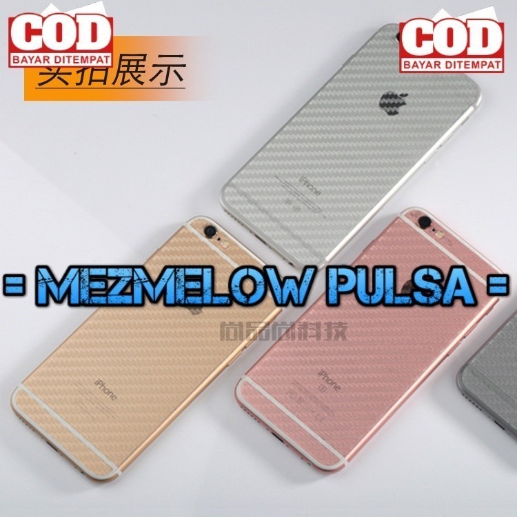 Stiker Garskin Skin Carbon Anti gores Belakang INFINIX HOT 10S / INFINIX NOTE 10 / INFINIX NOTE 10 PRO