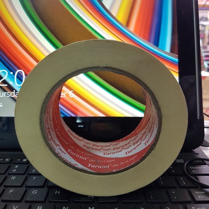 

Lakban kertas 2 inch x 50 meter Masking Tape 48mm