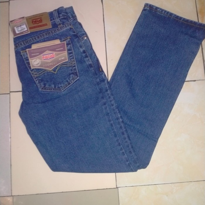 celana fallas pria cutbray/bootcut original - Biru, 29