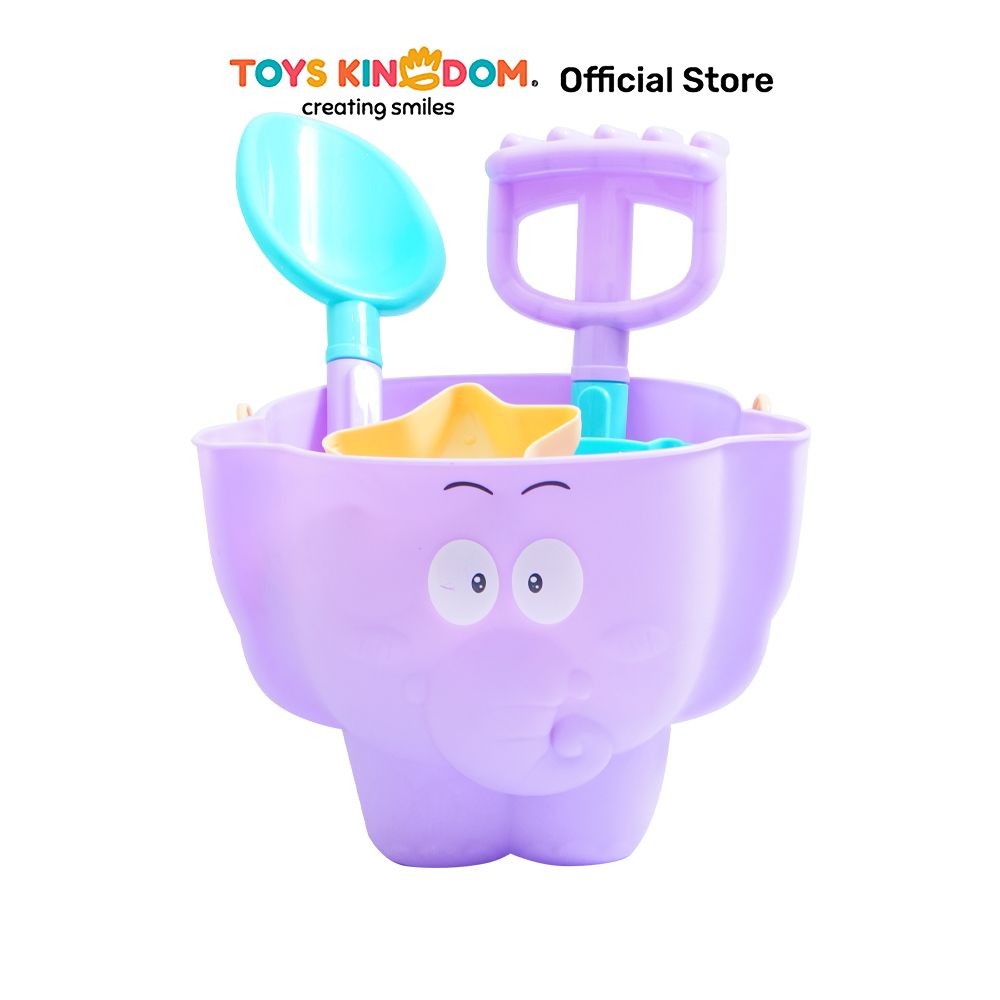 Toys Kingdom Paso Set Mainan Pasir Pantai Bucket Elephant Hz967181 Toys Kids Toy Set Cetakan Pasir B