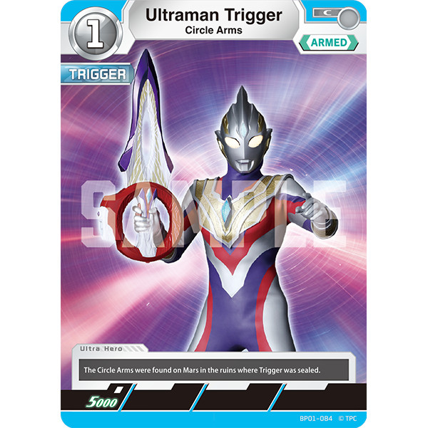 Ultraman Card Game Ultraman Trigger, Circle Arms BP01-084 C