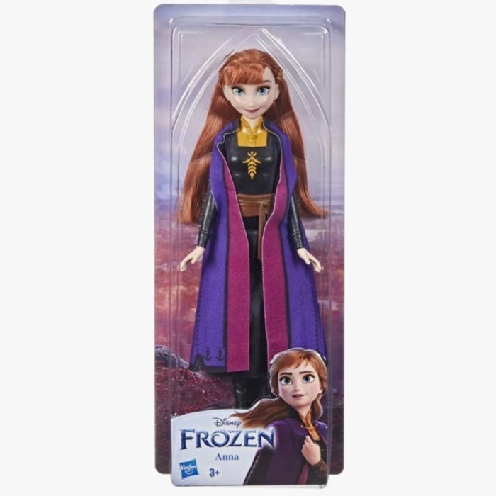 ✨Q.LnS✨ -  BEST SELLER Boneka Barbie Disney Frozen Anna Elsa Original hasbro SALE - Anna Fashion