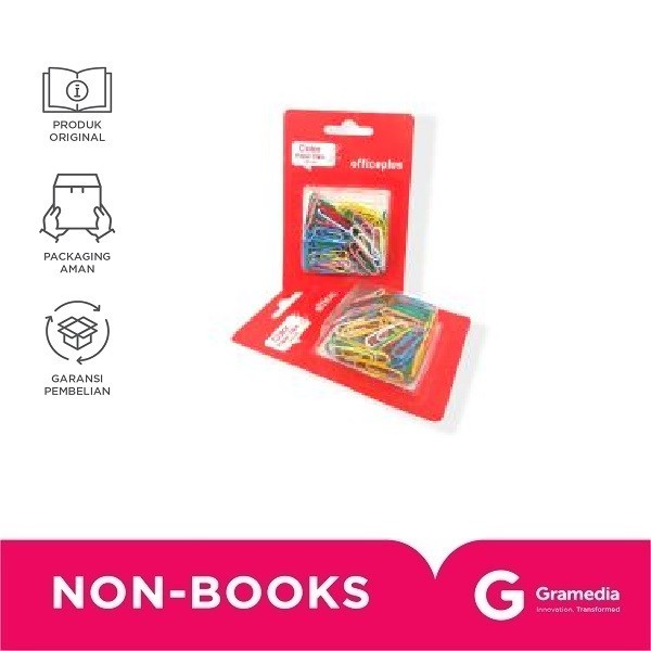 

Office-P Paperclip 28Mm Colour Op-Pc28Col