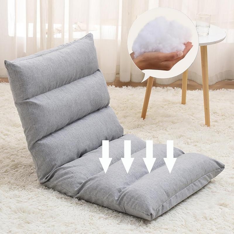 Adjustable Comfort Floor Folding Sofa  air For Home Living Room Furniture Modern Foldable Japanese F