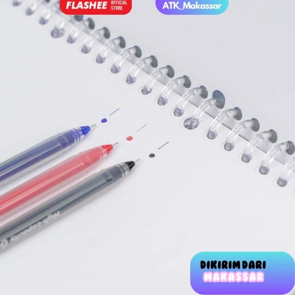 

Pen Gel V-16 Bitoon 0.5mm Bolpen Sekolah Pena Gel Alat Tulis