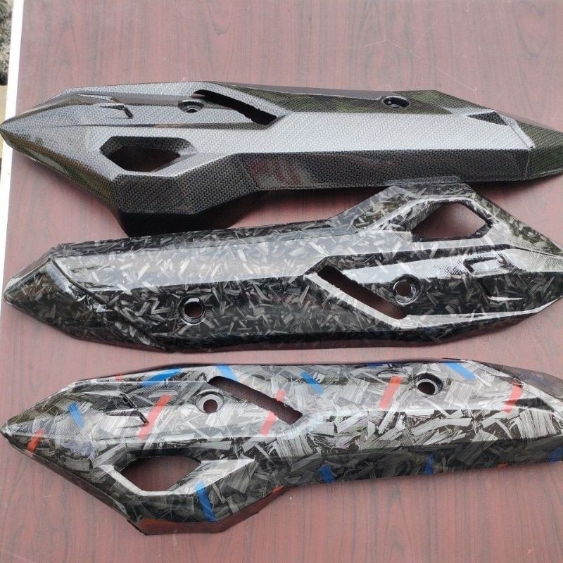 tameng knalpot carbon Vario 125/150 2015-2017