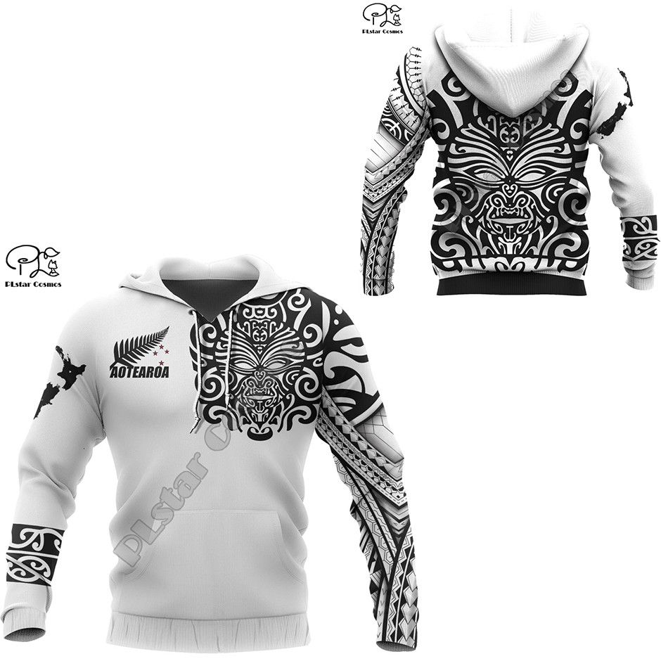 PLstar Cosmos New Zealand Country Maori Aotearoa Tribe Tattoo Symbol 3Dprint Men/Women NewFashion Ha