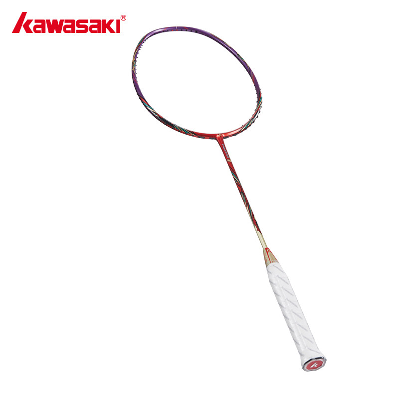 Kawasaki 2024 MASTER 7 Professional Badminton Racket Hexagonal Frame 5U Ultra-Light Offensive Badmin