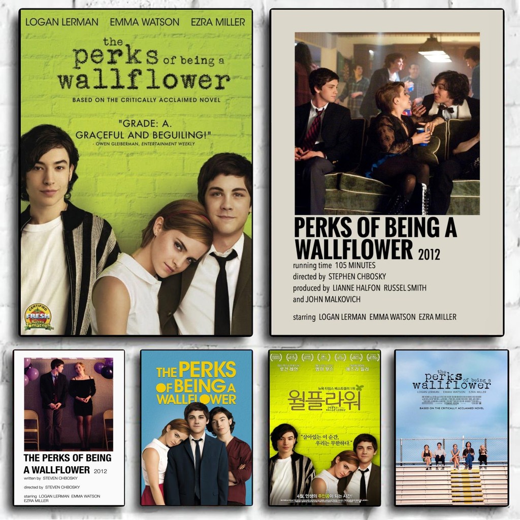 

perks of being a wallflower Poster Decorative Painting Canvas Poster Wall Art Living Room Posters Bedroom Painting