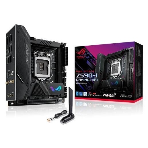 Asus ROG STRIX Z590-i GAMING WIFI - Mini ITX (LGA 1200, Gen 10, 11)