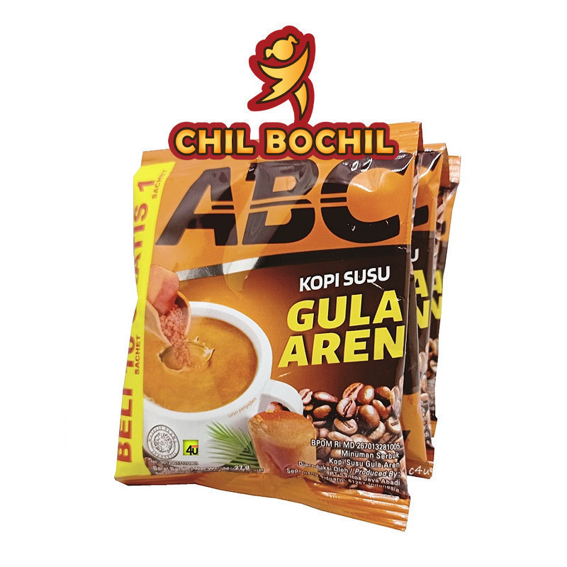 

KOPI ABC KOPI GULA AREN RENCENG ISI 15 SACHET X 27GR