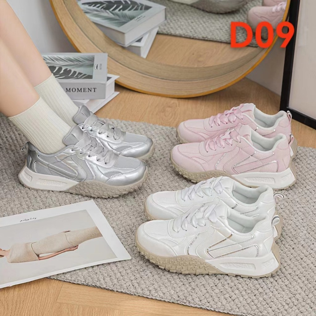 TERBARUU - (J)(COD)  New Arrival Sepatu Sneakers Wanita Import JD09 Sepatu Import Wanita Kanvas Comb