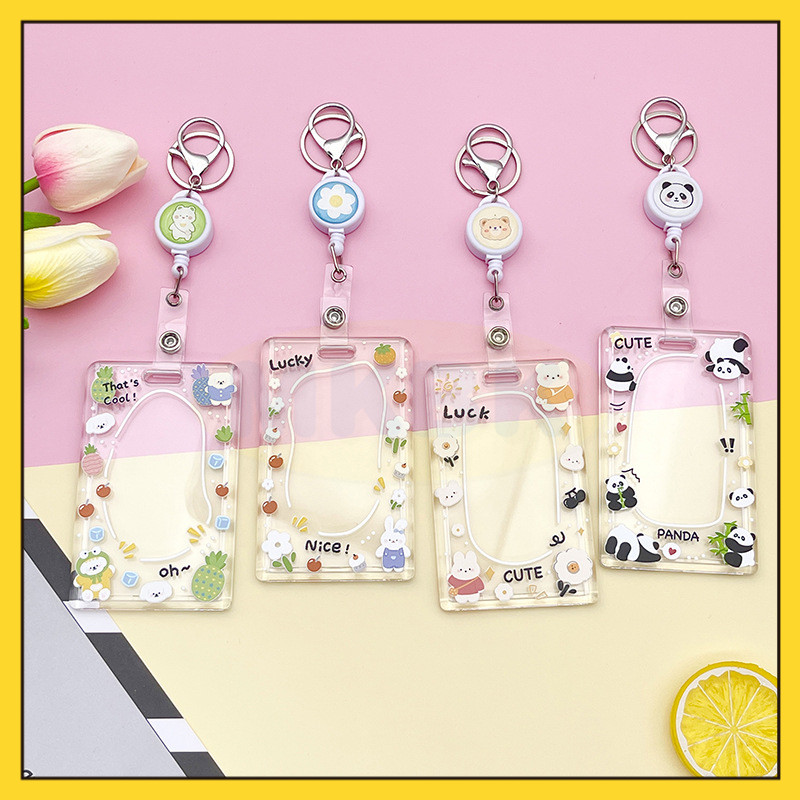 ⭐ MKBK ⭐ Kartu Id Card Nametag Gantungan Id Card Gantungan Kartu Id Card Id Card Holder Aesthetic Ho