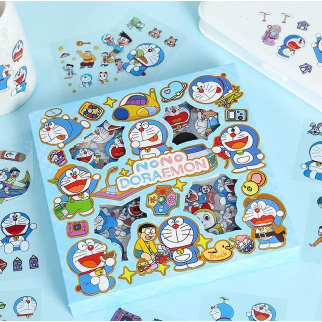

Stiker Sticker Momo Nono Doraemon Isi 100 Lembar Sticker Doraemon Murah