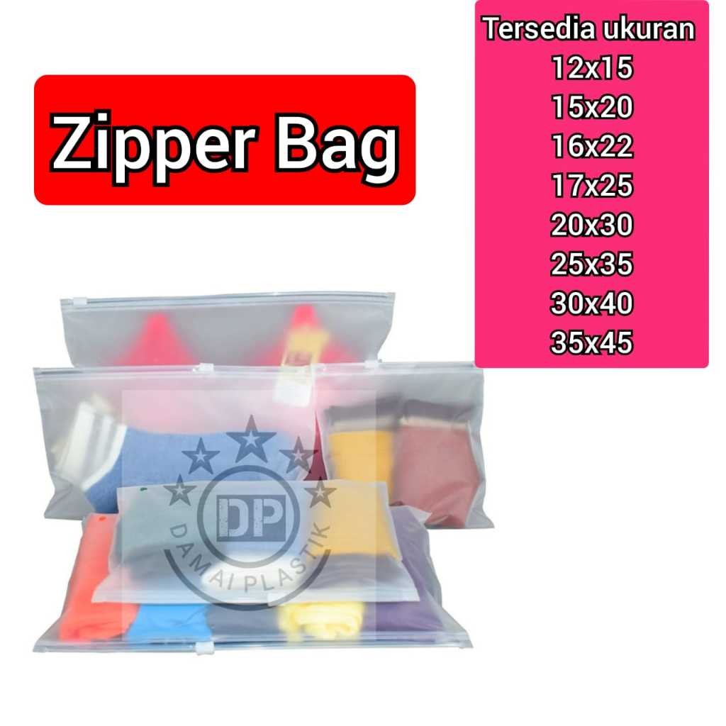 Zipper Bag Zipper Resleting Zipper Storage Bag Zipper Lock Potrait Isi 100PCS & 50Pcs Travel Pouch S