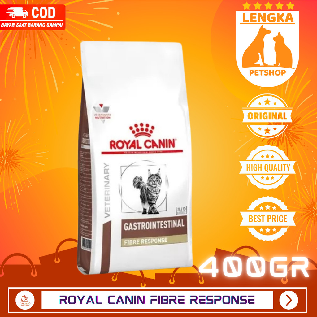 Royal Canin Vet Fibre Response Cat 400gr Gastrointestinal Fibre Response 400gr