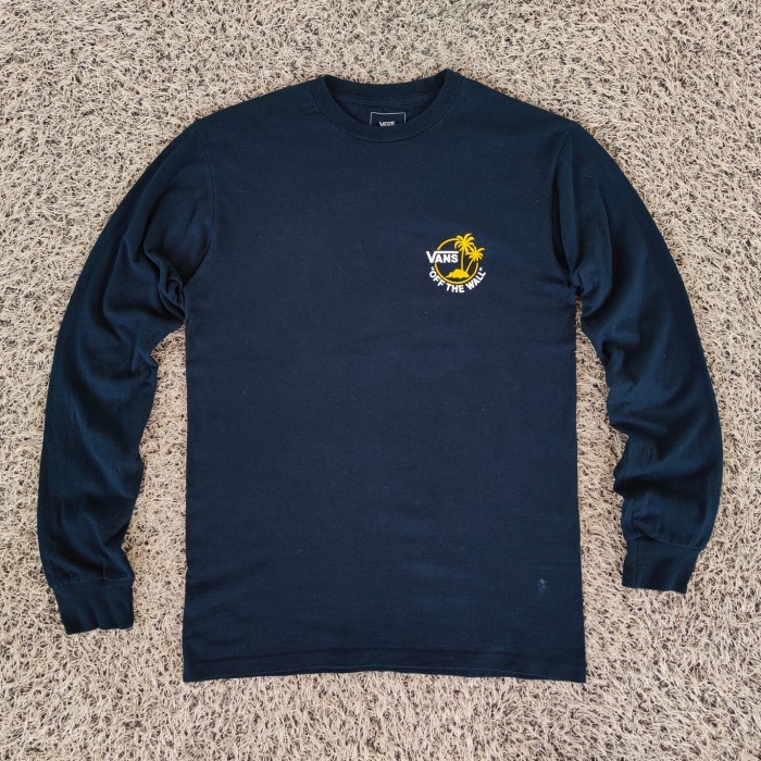 vans off the wall longsleeve tee original kaos lengan panjang vans original
