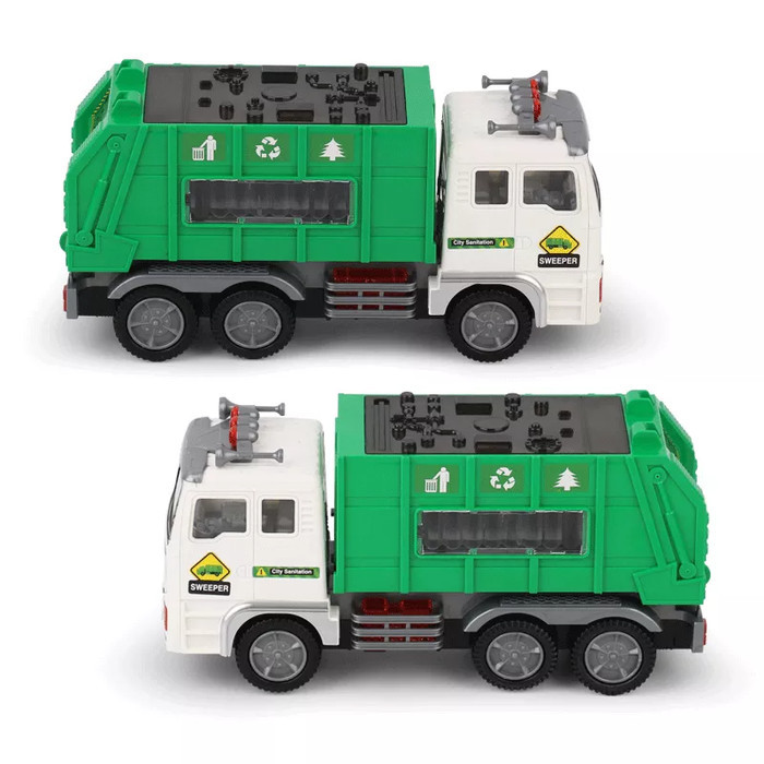 Mainan Mobil Truk Sampah | Garbage truck Lampu dan Musik
