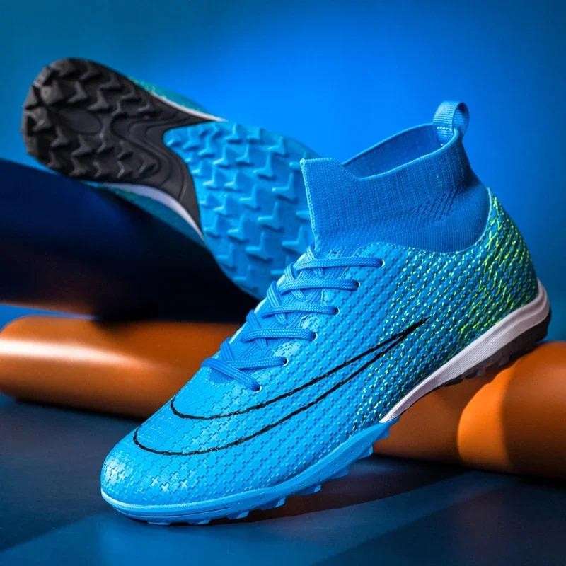 Kids Boys Football Field Boots Soccer Cleats Futsal Shoes Indoor Soccer Shoes Child Football Boots O