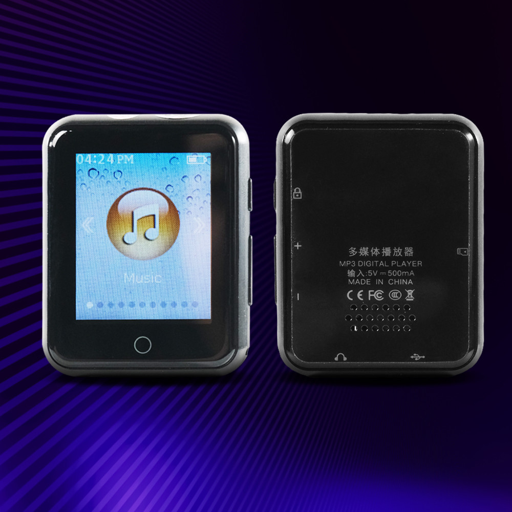 Worallymy Pemutar Musik Digital Bluetooth HiFi Portabel