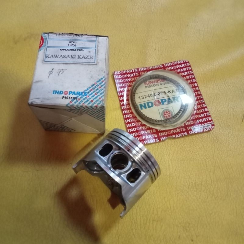 piston seher set ring Kawasaki Kaze kaze-r OS 75 indopart