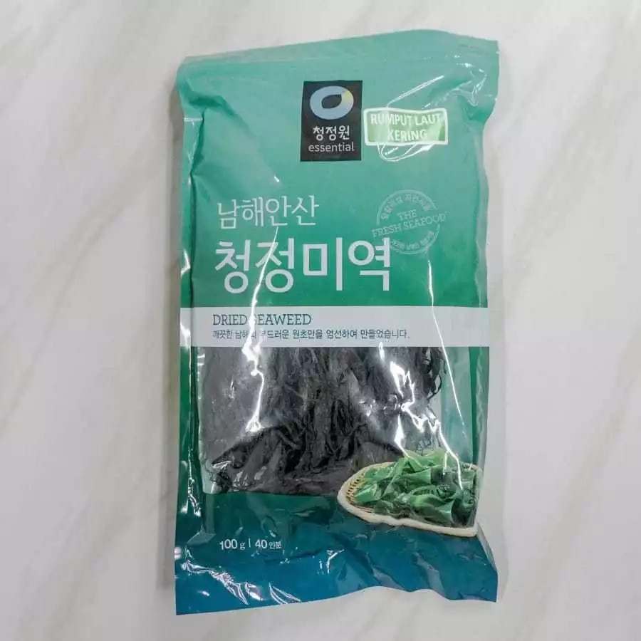 

Daesang Chung Jung One Dried Seaweed Rumput Laut Kering Siap Masak / Miyeok 100g