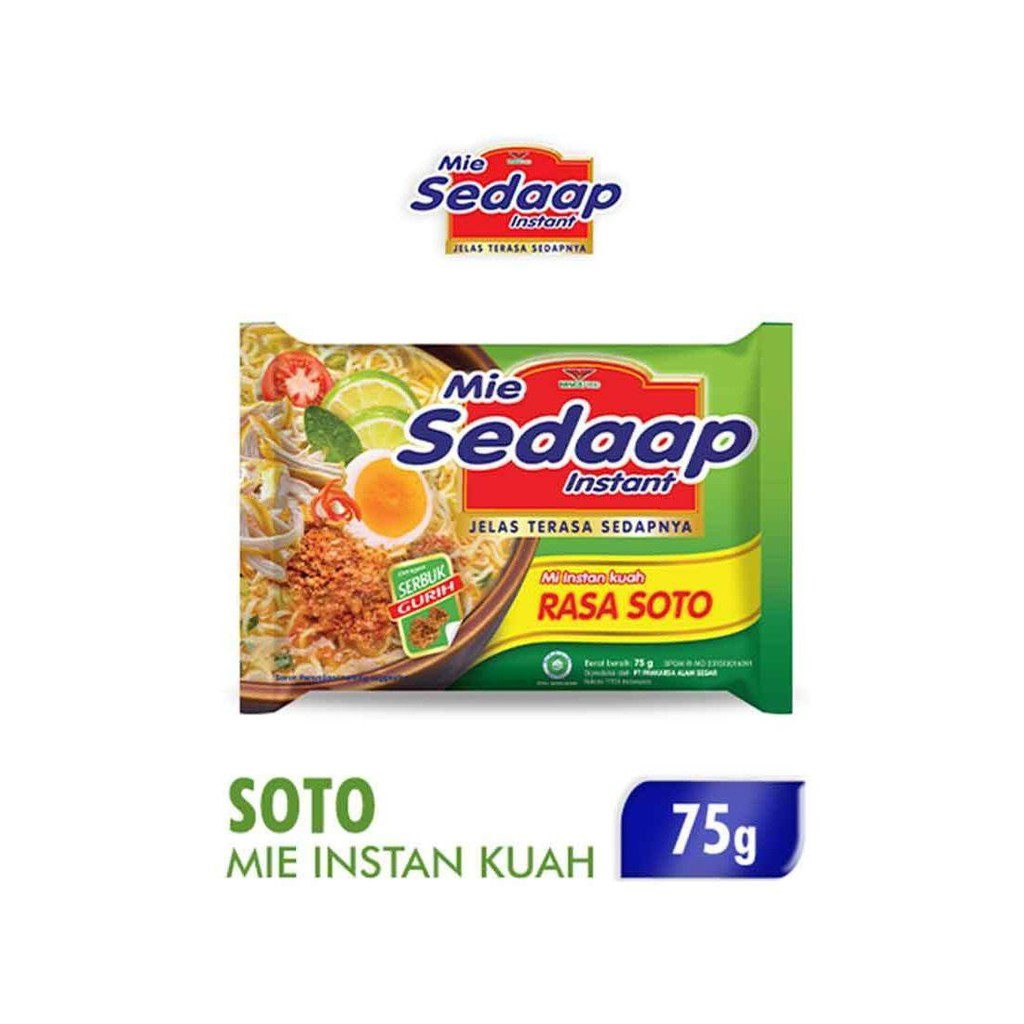 

10PCS MIE SEDAP SOTO 75gr