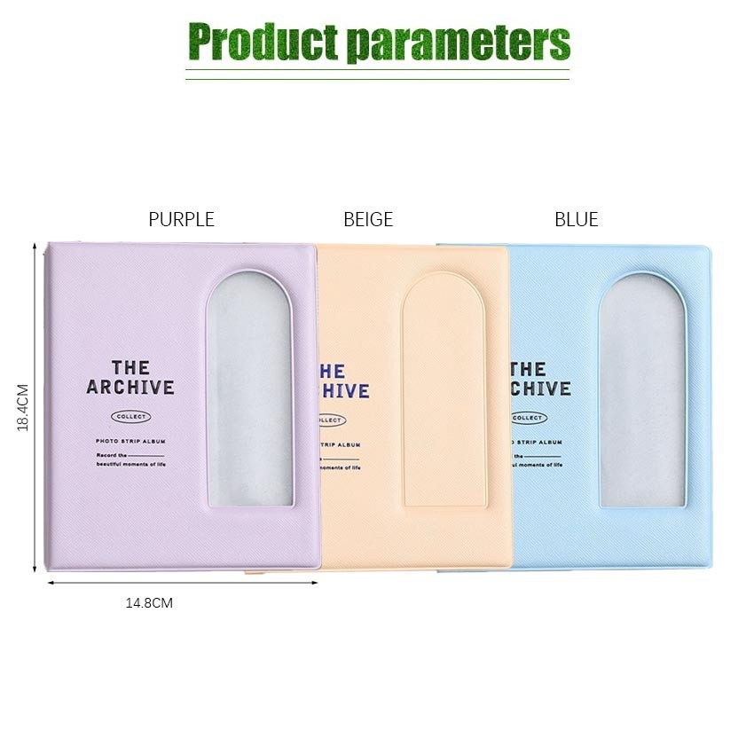 (80 FOTO) Photo Strip Album 4 cut collect book The Archive / Album Collect Book Photostrip Binder