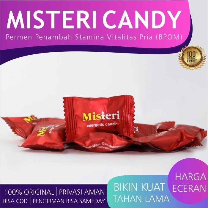Misteri Candy Original - Permen Misteri Candy Asli - Permen Kuat Pria