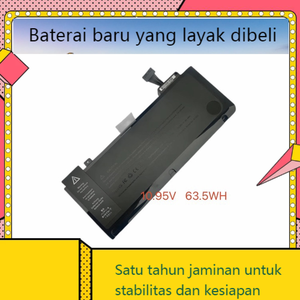 Baru cocok untuk baterai Apple laptop A1322 MacBook Pro 13 inci baterai A1278
