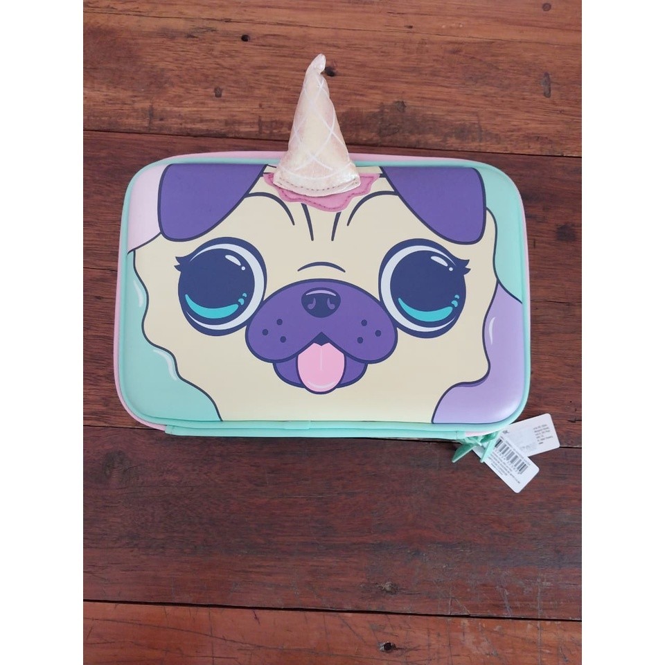 

ORIGINAL SALE 70% SMIGGLE PENCIL CASE HARDTOP DBL UP HEY 444256 COL 54