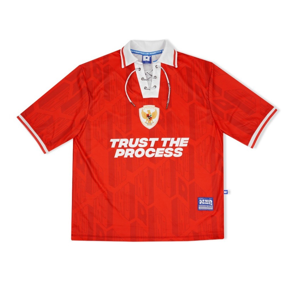 Jersey Oversize NFL Rugby / Trust The Process / Jersey Indonesia /  / Merah