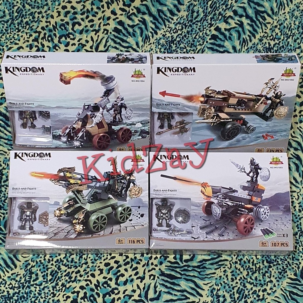 KZ Mobil Tank Kingdom Bricks Building Block Lego Compatible