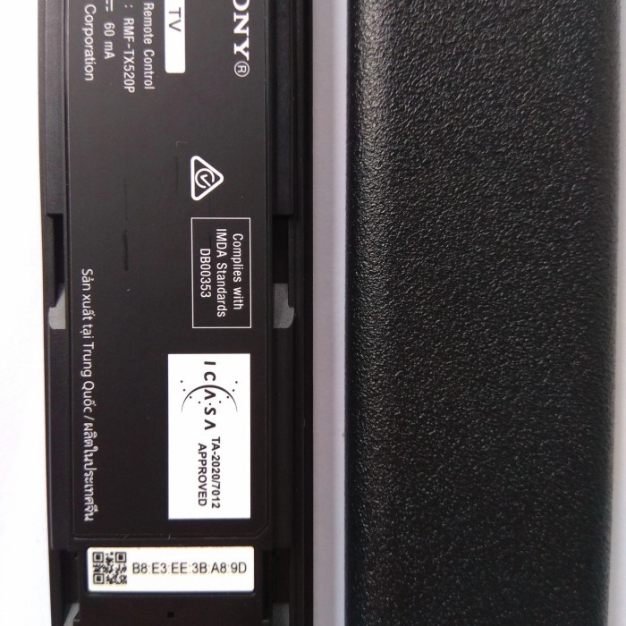 REMOT REMOTE SMART TV SONY BRAVIA RMF-TX520P ORI