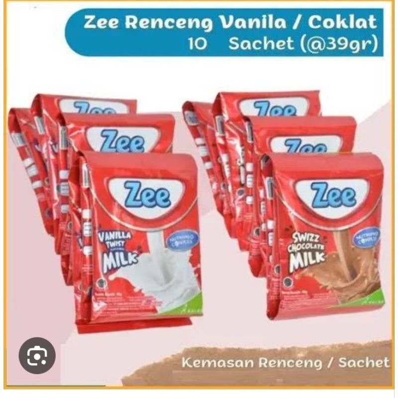 

SUSU ZEE VANILLA-COKLAT SACHET 40gr - ABO