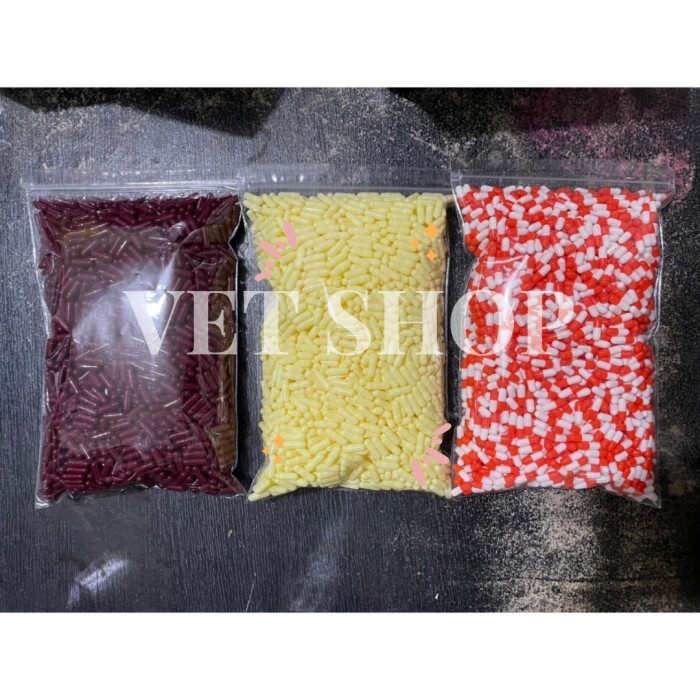 KAPSUL KOSONG UKURAN 4 ISI 1000 PCS CAPSUL CAPSULE CANGKANG KAPSUL BL
