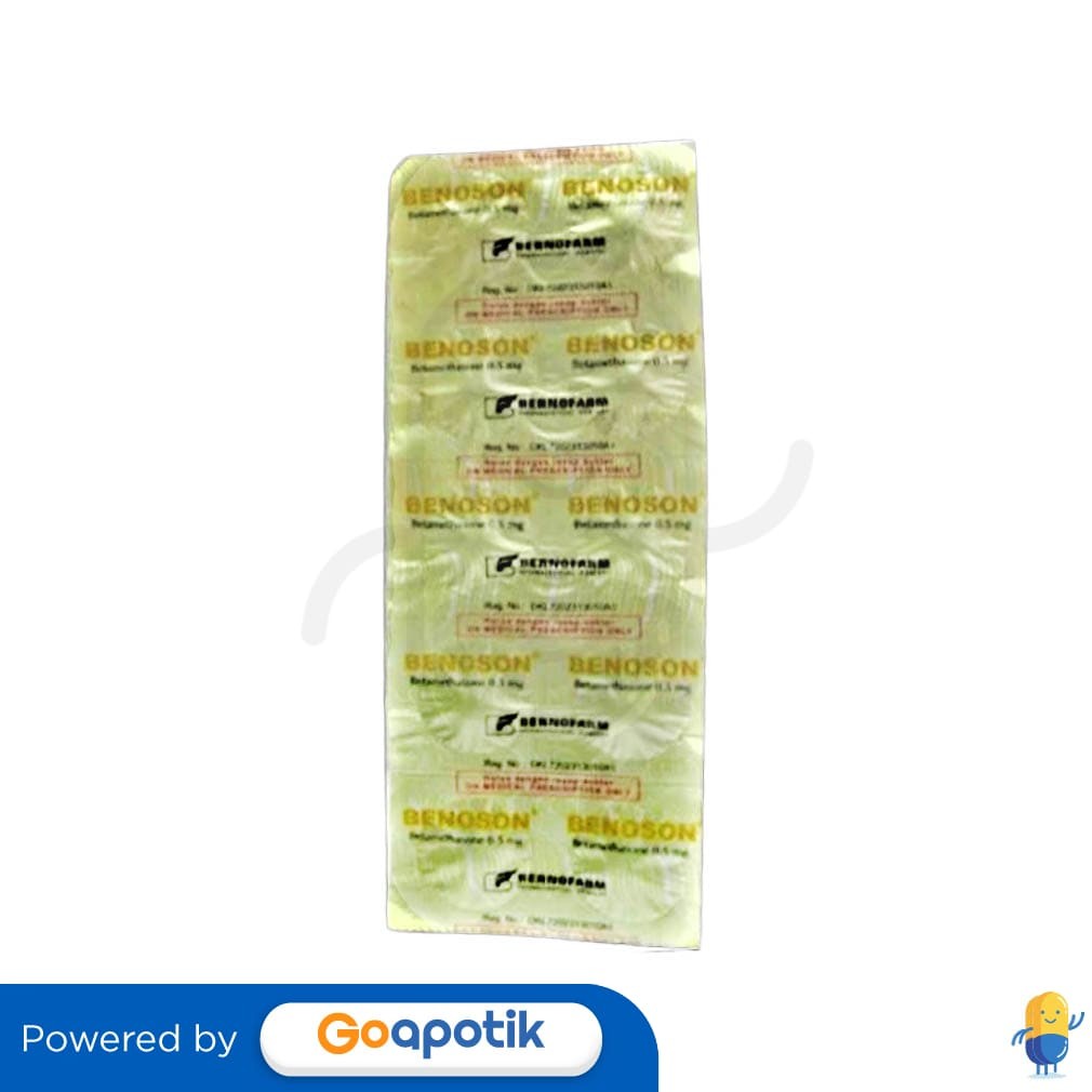 Benoson 0.5 Mg Strip 10 Tablet