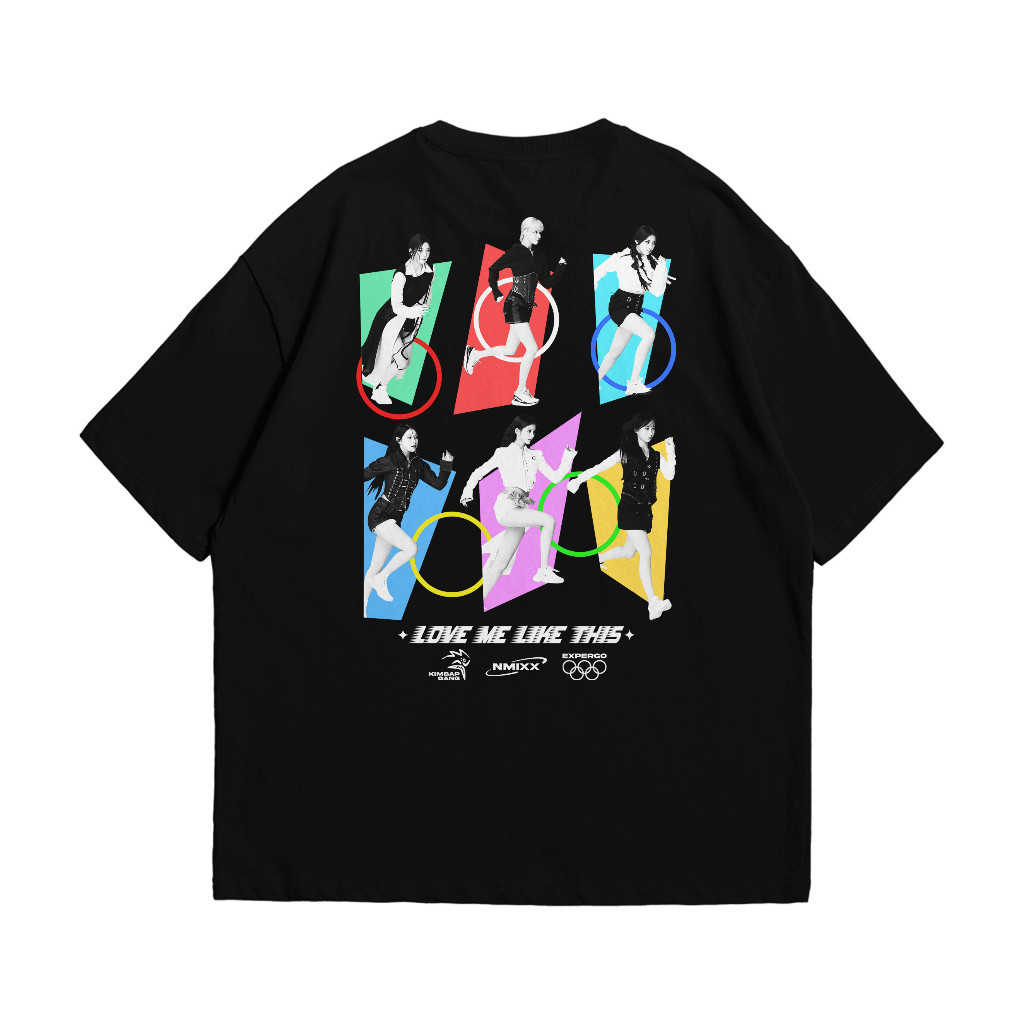 【STYLE】- Tshirt NMIXX Kaos Kpop Oversize LMLT – Kimbap Gang