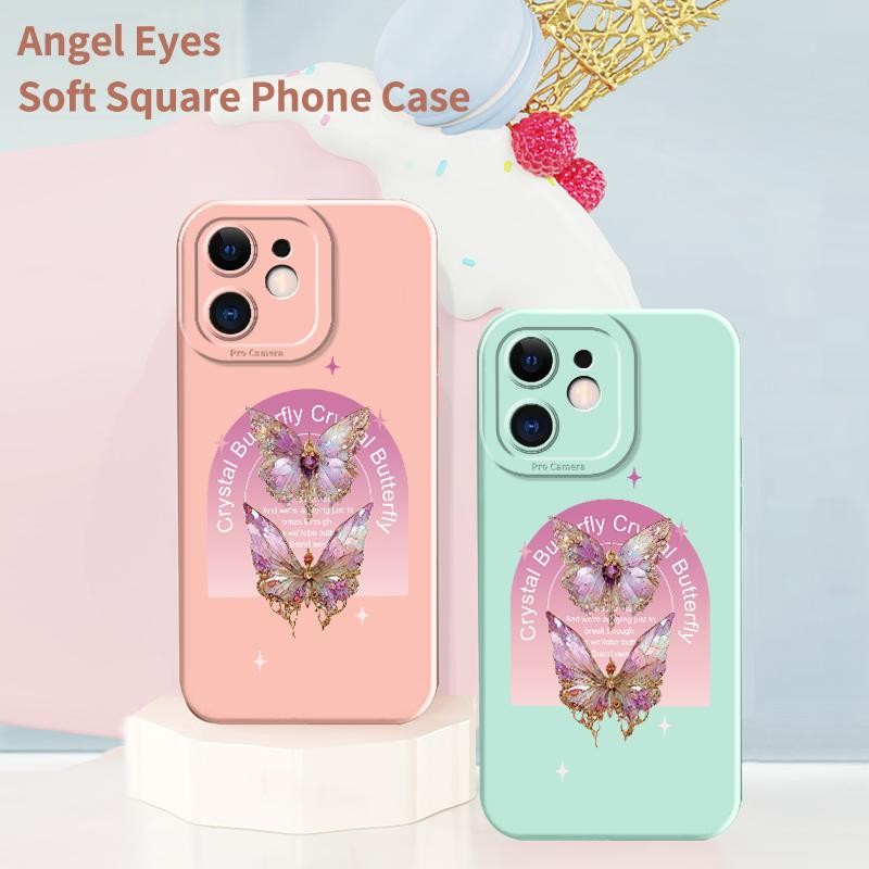 Case For OPPO Reno5 4G 5G Reno6 Reno6 5G Reno2 F Reno4 4G Reno7 Z 5G Soft Pro Camera Simple Butterfl