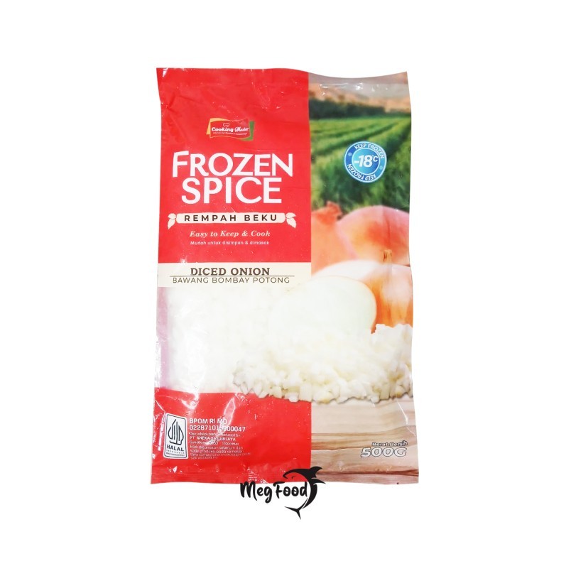 

Cooking Master Onion Dice Frozen / Bawang Bombay Potong 500 gram